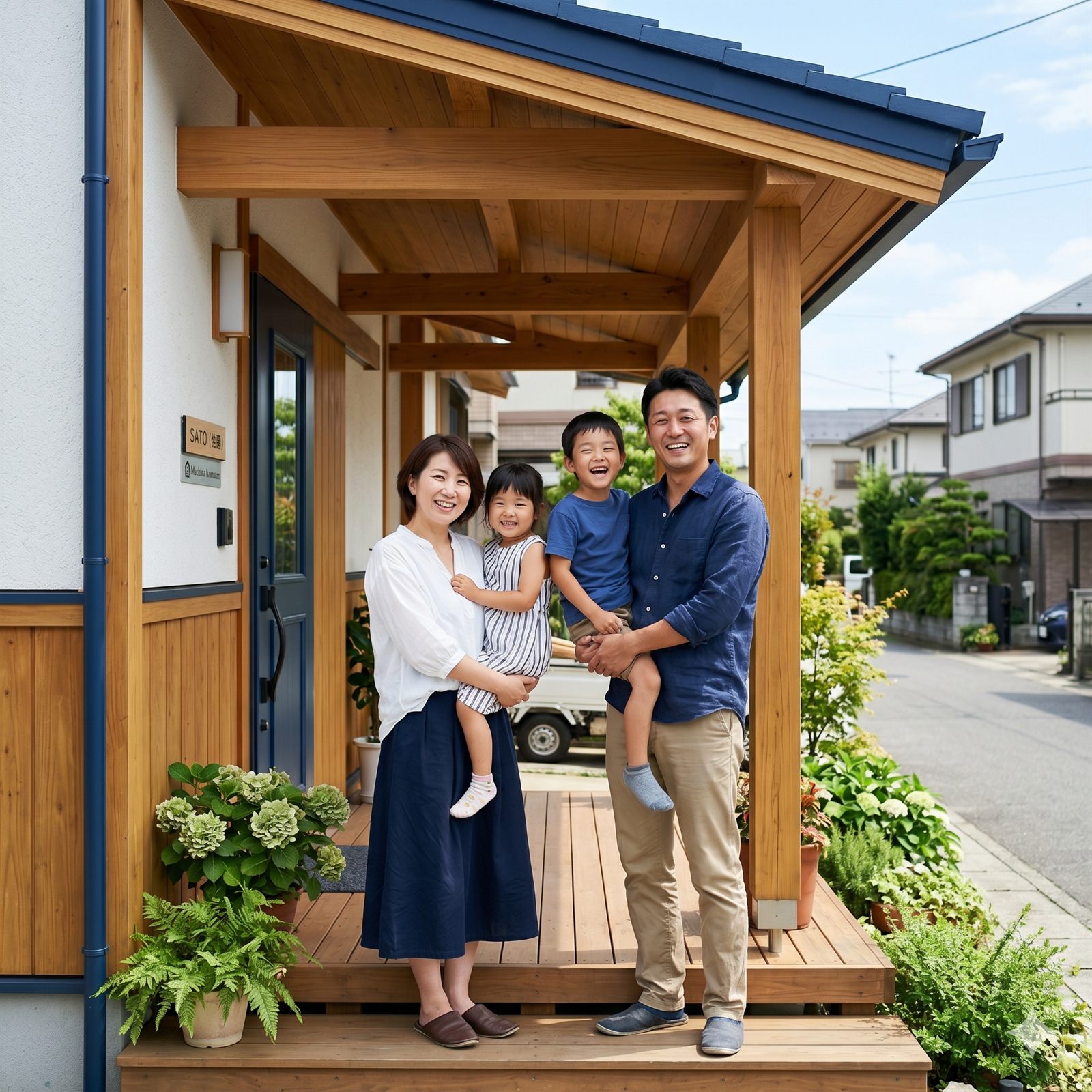 新築・建て替えをされたM様ご家族